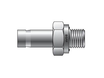 8-8R-ED T2HF-SS CPI Inch Tube BSPP Tube End Male Adapter with ED Seal - R-ED T2HF
